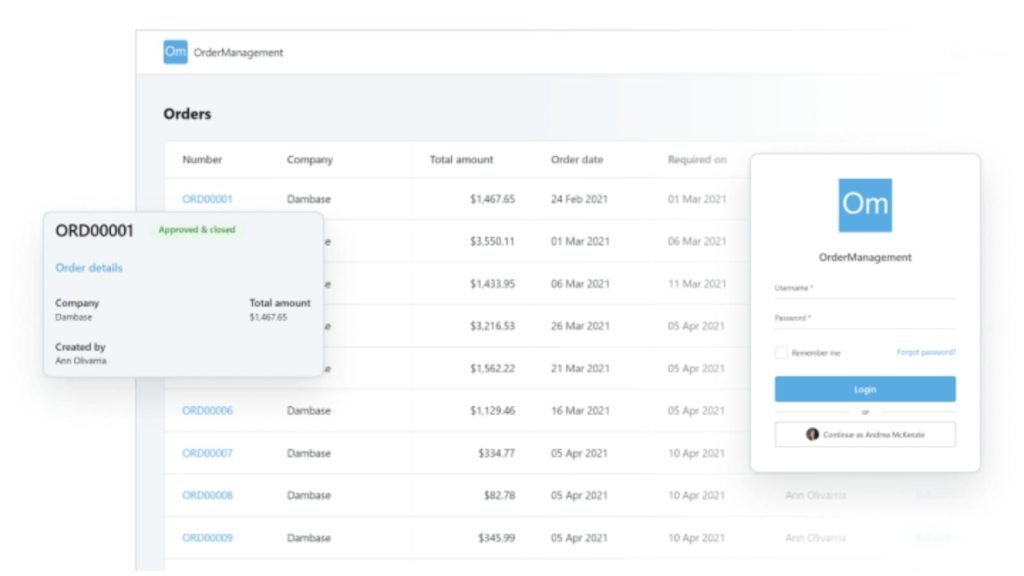 Order Management App
