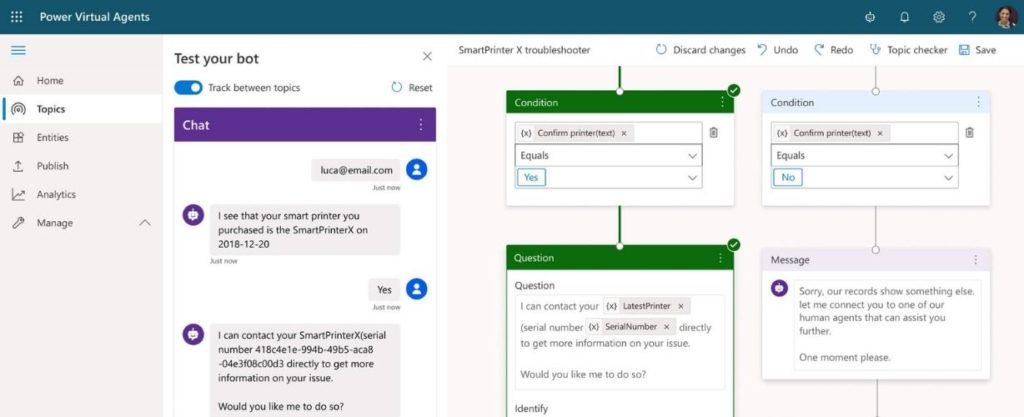 Power Virtual Agents