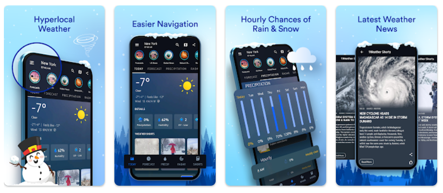 1Weather Forecast & Radar