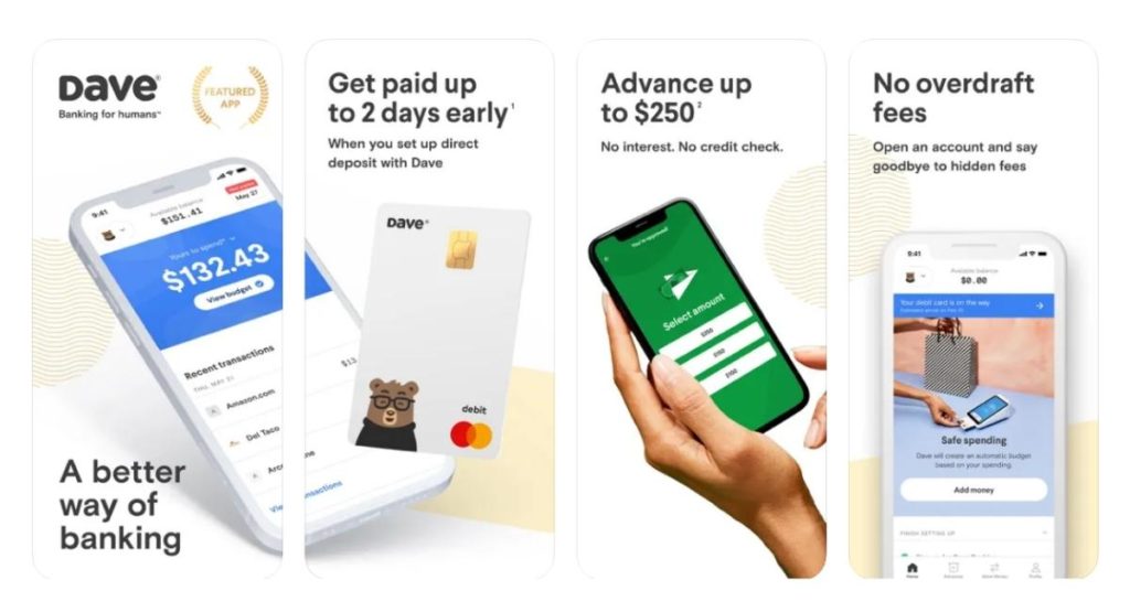 Dave Banking and Cash Advance