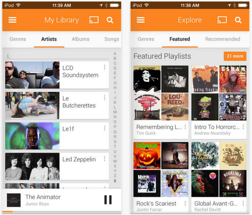 Google Music app