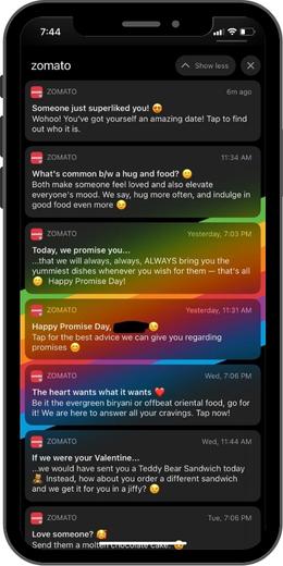 Notification Of Marketing