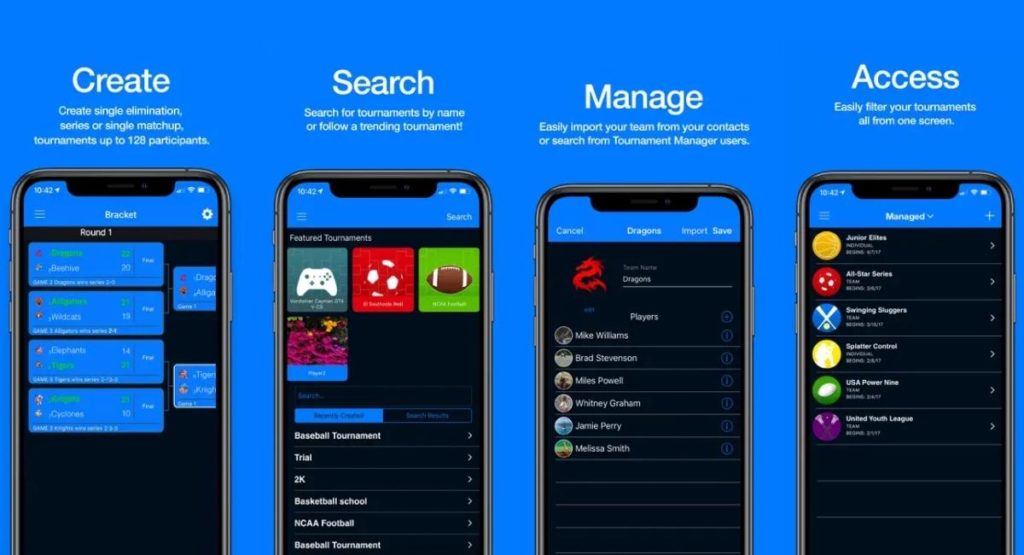 Tournament Manager IOS APP