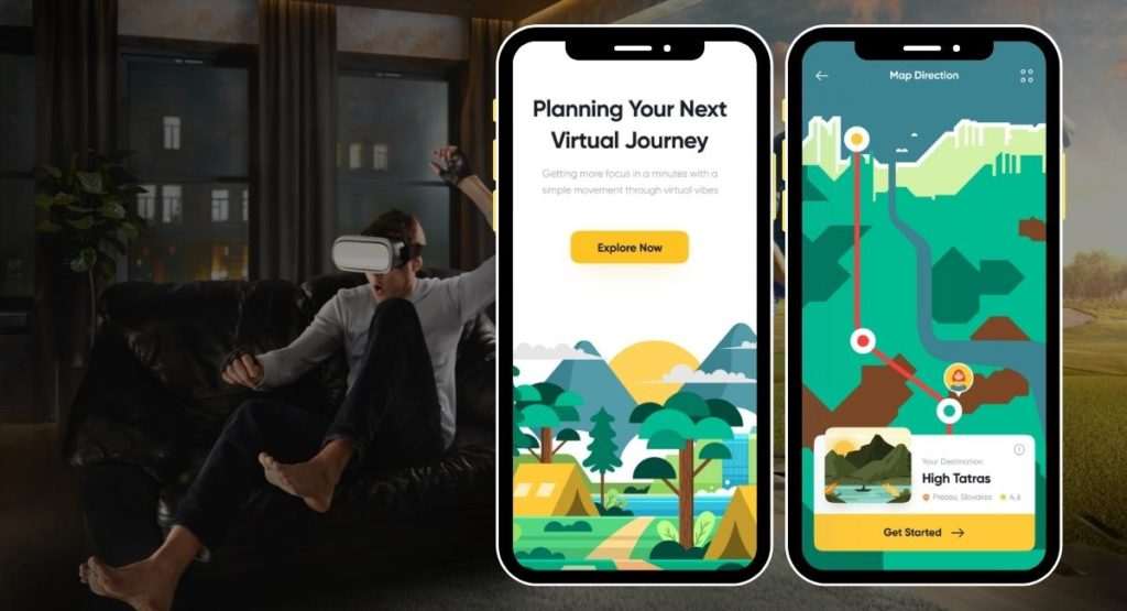 Virtual Golf Gaming App
