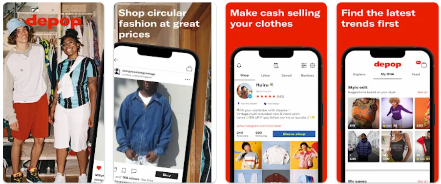 Depop app