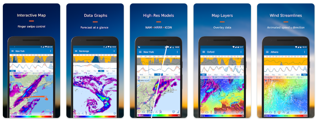 Flowx: Weather Map Forecast