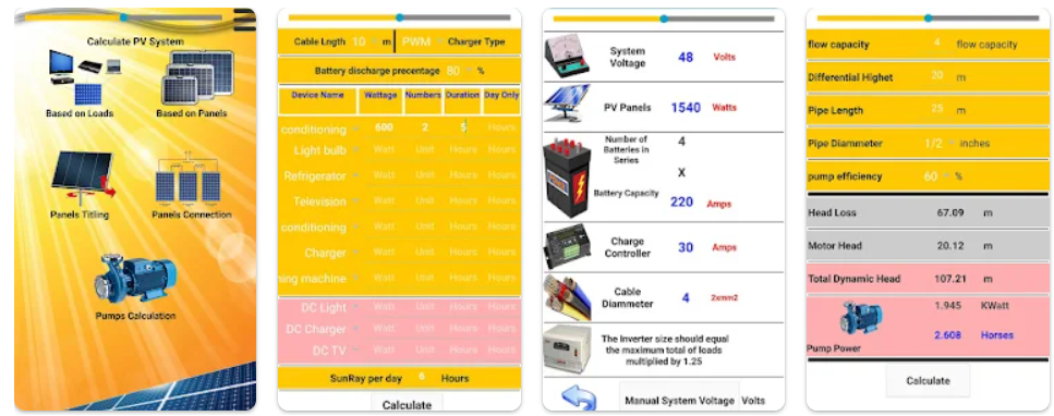 PV- Solar Power System app