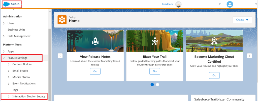 Configure Interaction Studio Integration: Marketing Cloud