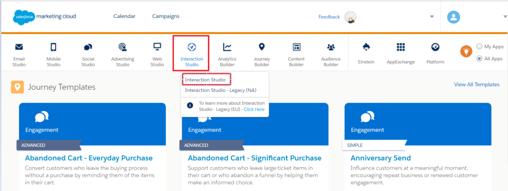 Salesforce Interaction Studio