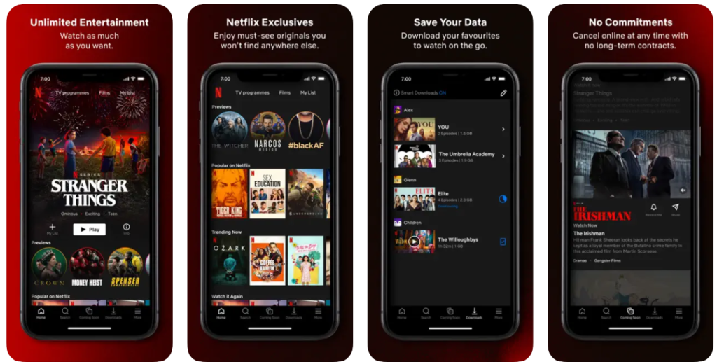 Netflix app