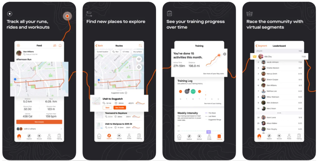Strava app