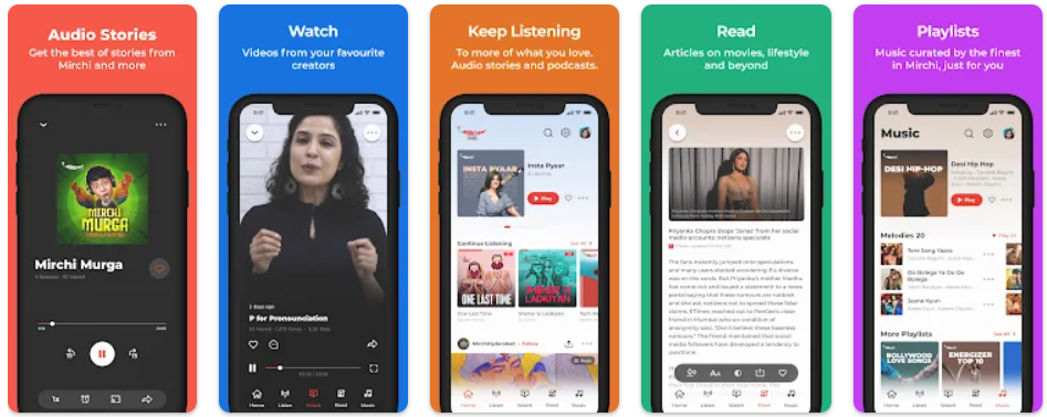 Mirchi Plus App on Android