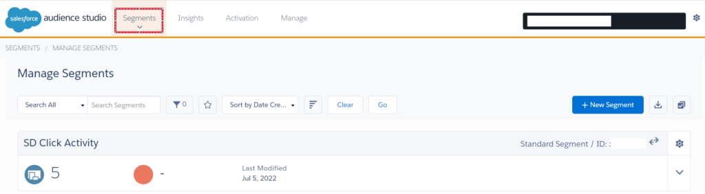 Segments are user audiences