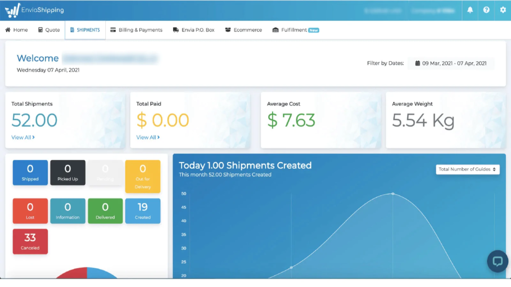 Envia Shipping and Fulfillment