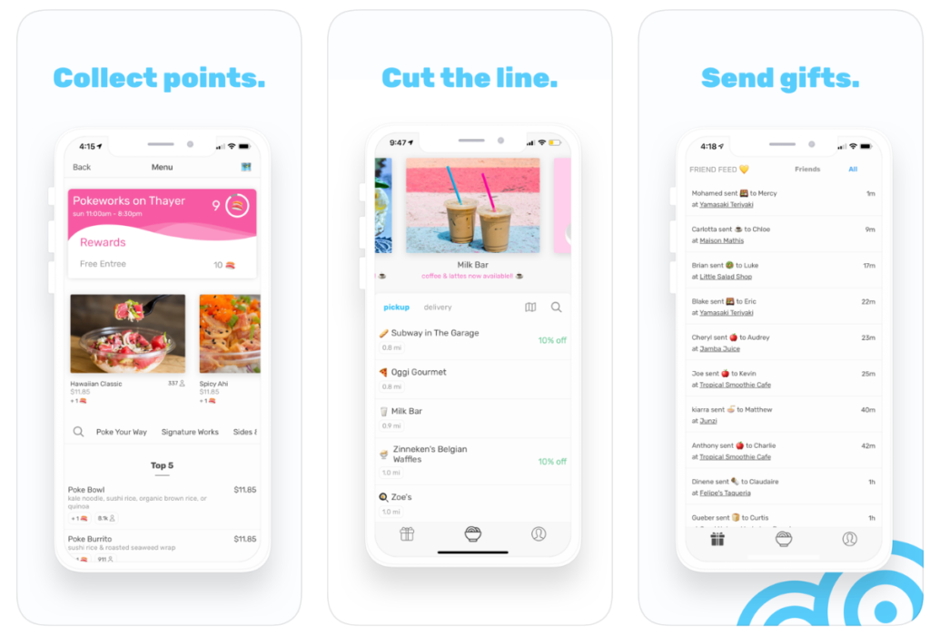 Snackpass-Screenshots