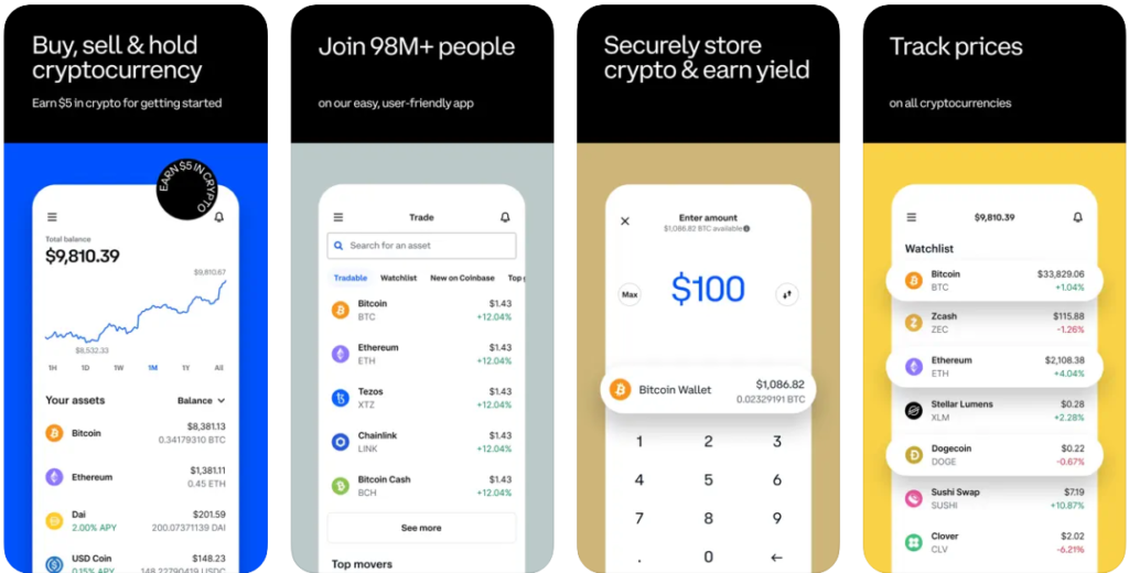 Coinbase app