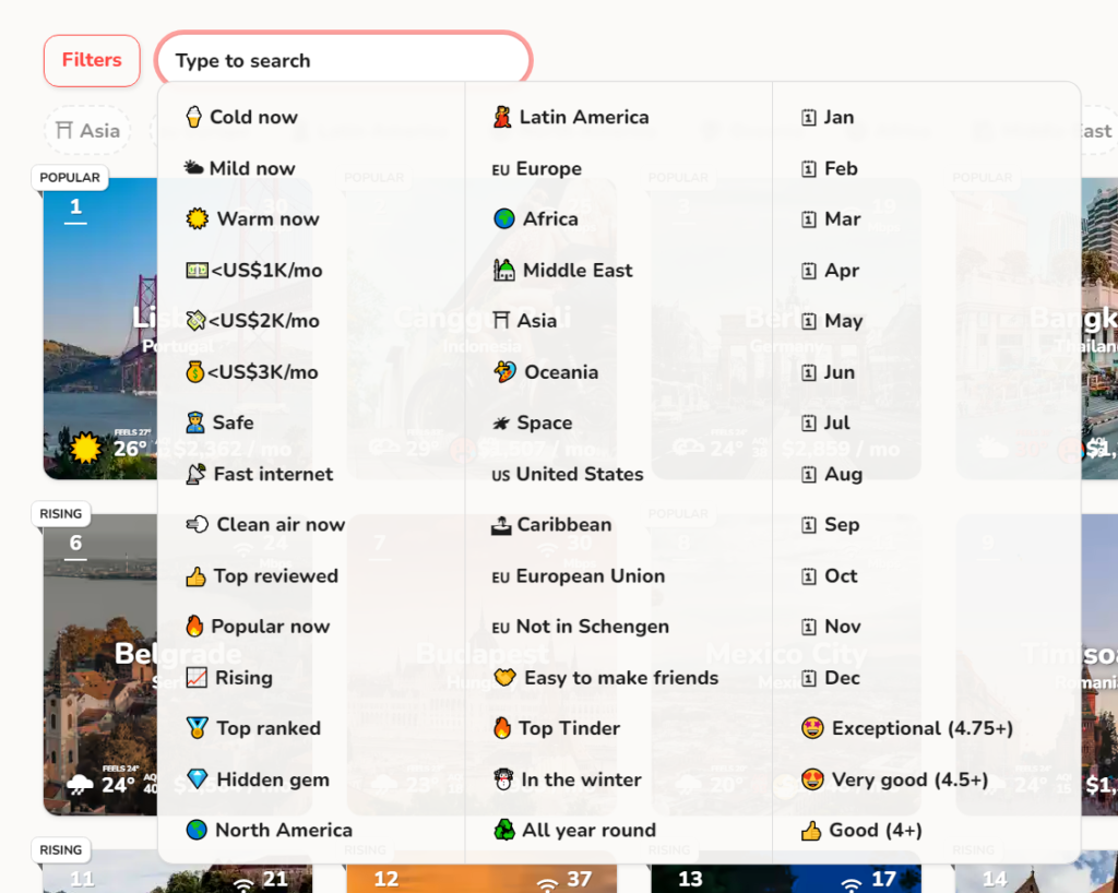 Prime Remote Work Locations 