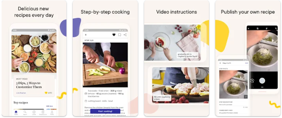 Kitchen Stories app