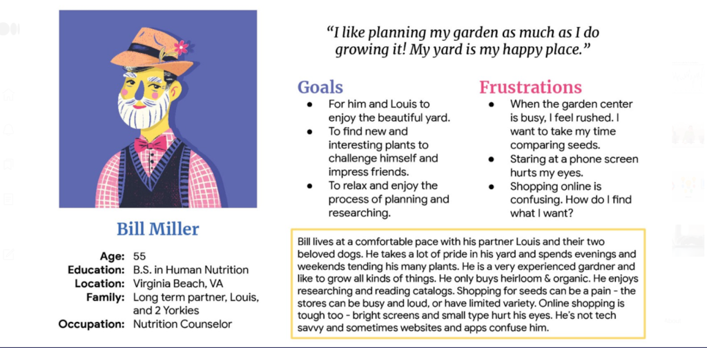 The User Profile Sarah Santiago