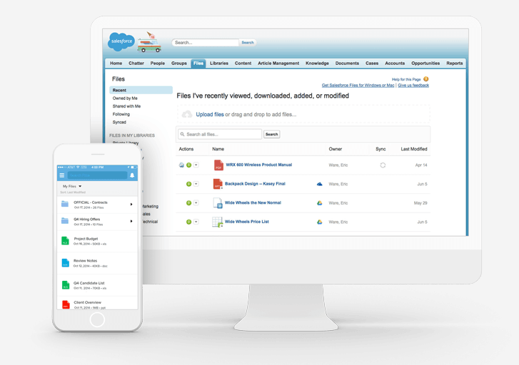 salesforce mobile app
