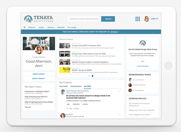 Actions and Endorsements