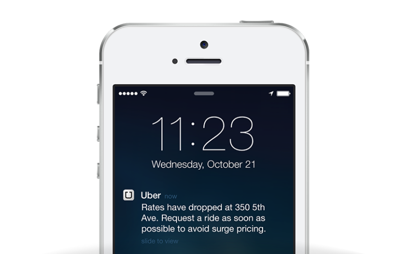 uber notification