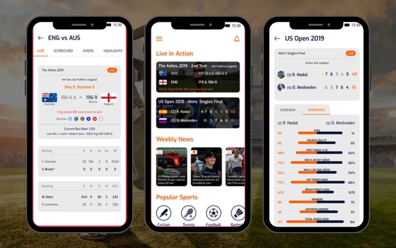 Cricket Mobile App