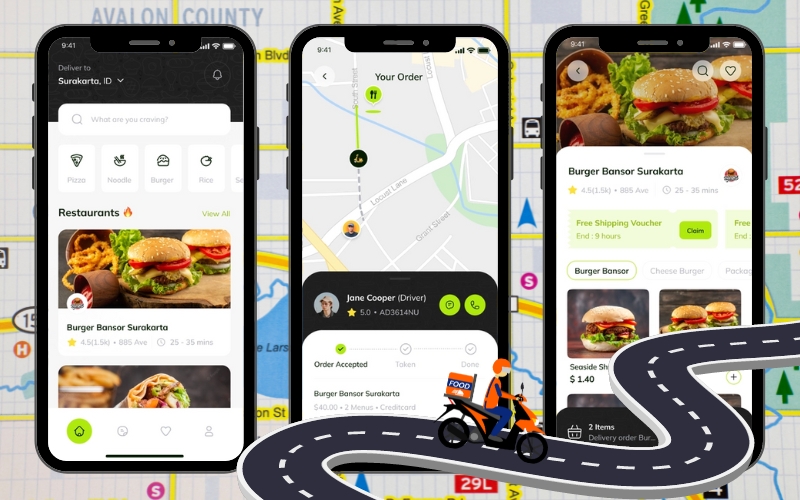 Intercity Food Delivery App