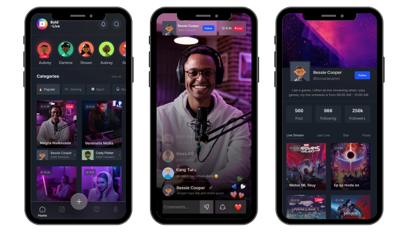Live Streaming Apps