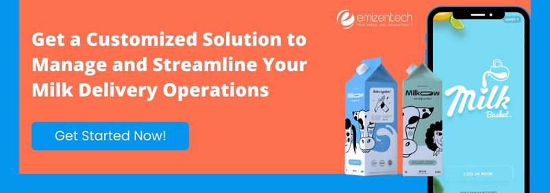 Milk Delivery Mobile App