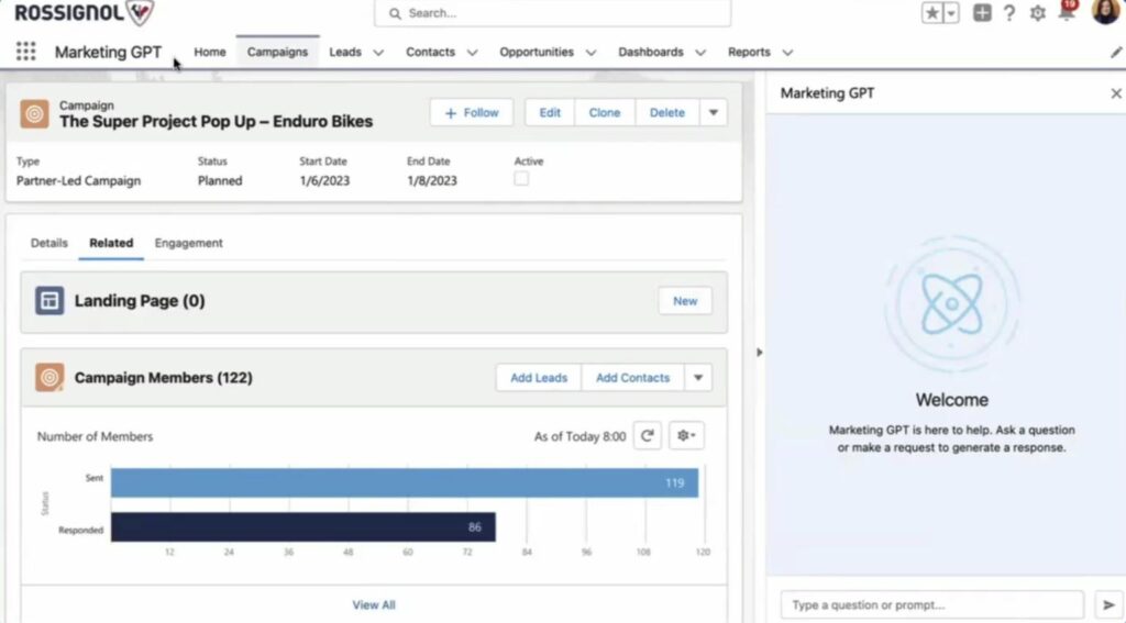 Salesforce Marketing GPT