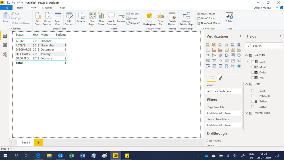 data transformation in Power BI