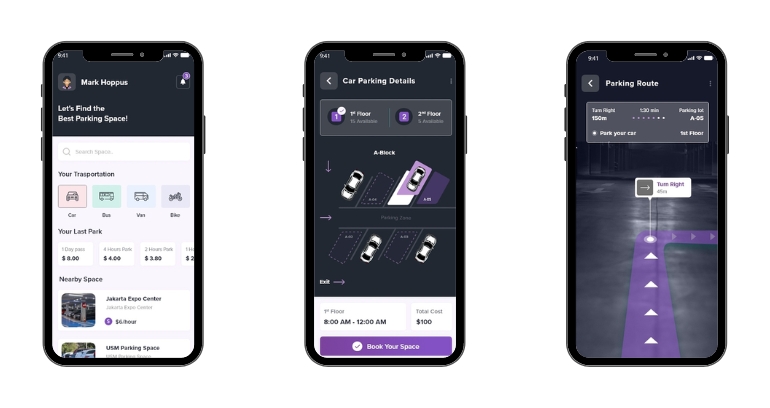 AI-Based Smart Parking app