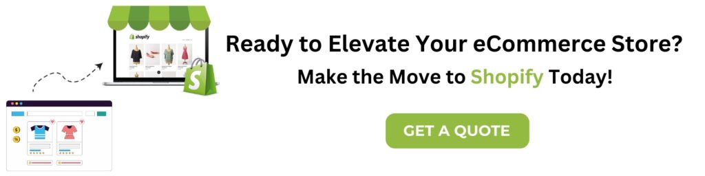 Shopify Migration CTA